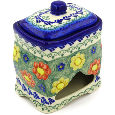 Jar with Lid in pattern D72