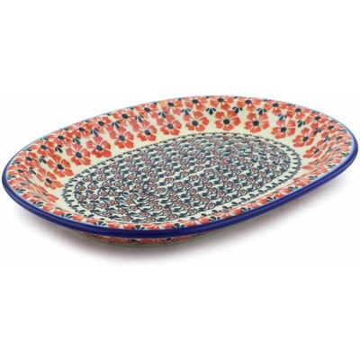 Oval Platter in pattern D204