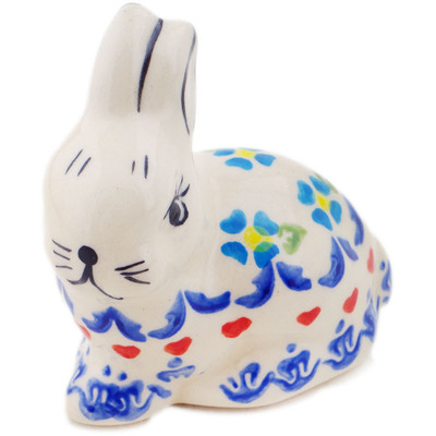Bunny Figurine in pattern D49
