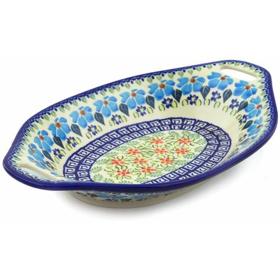 Bowl with Handles in pattern D198