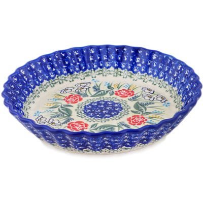 Pattern D312 in the shape Fluted Pie Dish