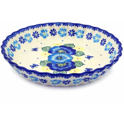 Fluted Pie Dish in pattern D194