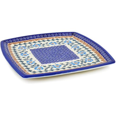 Square Plate in pattern D177