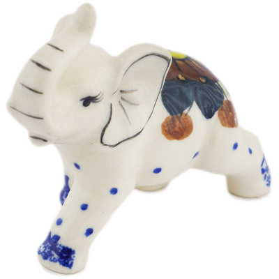 Elephant Figurine in pattern D118