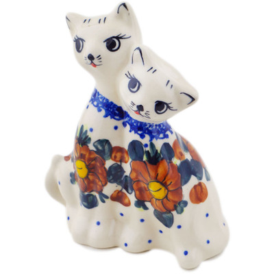Pattern  in the shape Cat Figurine