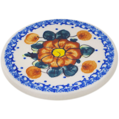 Pattern D118 in the shape Coaster