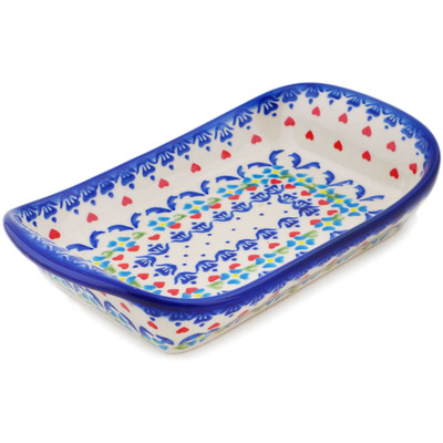 Pattern D49 in the shape Platter with Handles