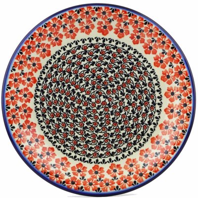 Plate in pattern D204