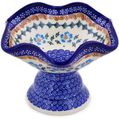 Bowl with Pedestal in pattern D177