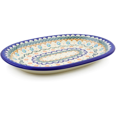 Pattern D203 in the shape Oval Platter