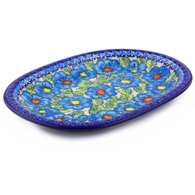 Oval Platter in pattern D116