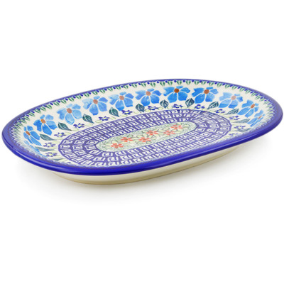 Oval Platter in pattern D198
