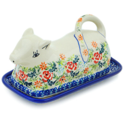 Pattern D257 in the shape Butter Dish