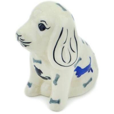 Dog Figurine in pattern D285