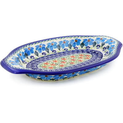 Pattern D198 in the shape Platter with Handles