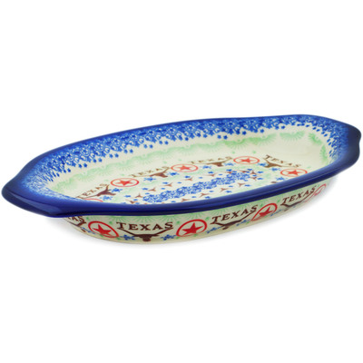 Pattern D166 in the shape Platter with Handles