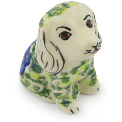 Dog Figurine in pattern D81