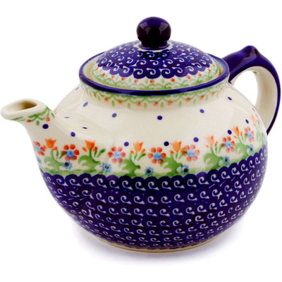 Tea or Coffee Pot in pattern D19