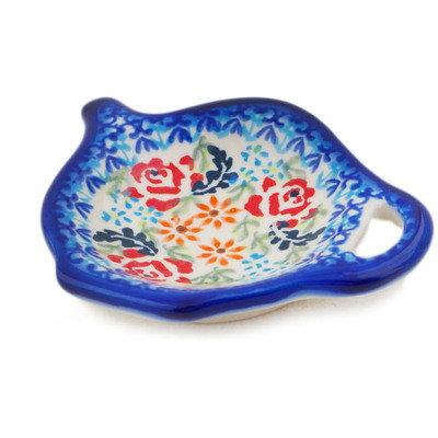 Pattern D257 in the shape Tea Bag or Lemon Plate