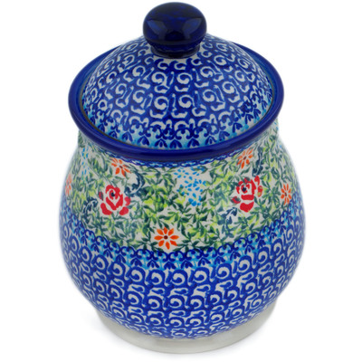 Pattern D257 in the shape Jar with Lid