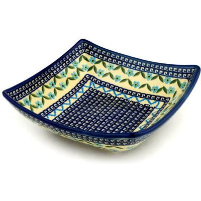 Square Bowl in pattern D18
