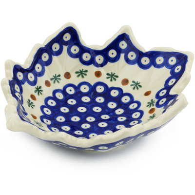 Pattern D20 in the shape Leaf Shaped Bowl