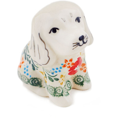 Dog Figurine in pattern D311