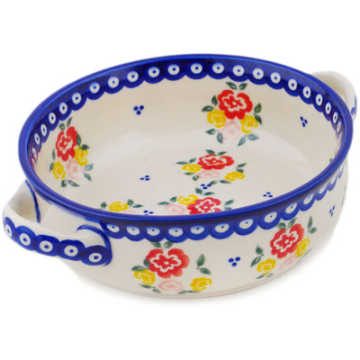 Round Baker with Handles in pattern D331