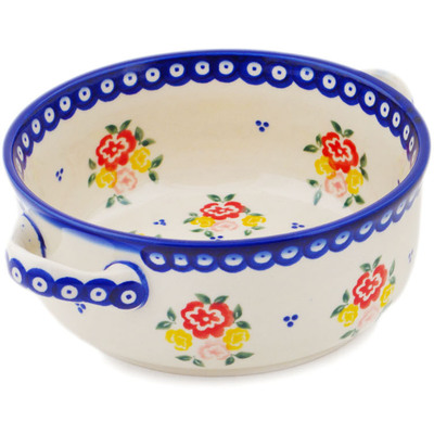 Round Baker with Handles in pattern D331