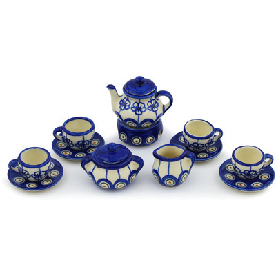 Mini Tea Set in pattern D106