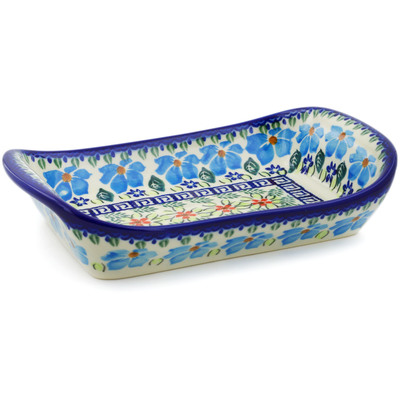Platter with Handles in pattern D198