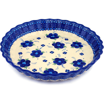 Pattern D1 in the shape Fluted Pie Dish
