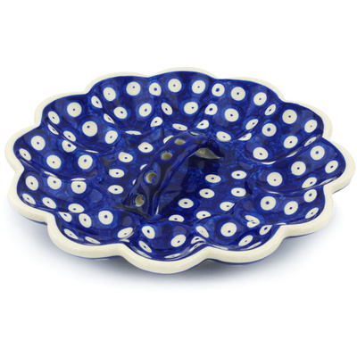 Pattern D21 in the shape Egg Plate