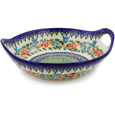 Bowl with Handles in pattern D156
