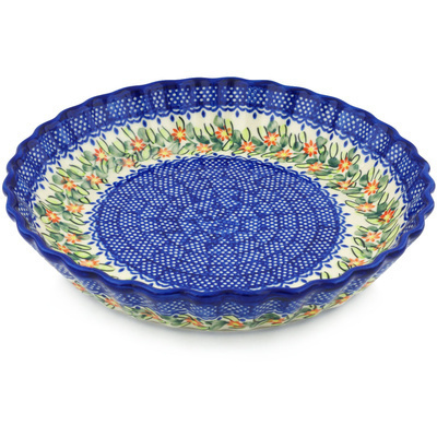 Fluted Pie Dish in pattern D150