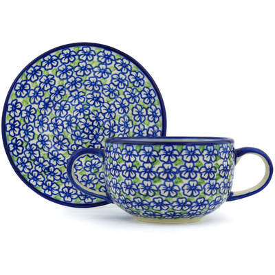 Bouillon Cup with Saucer in pattern D137