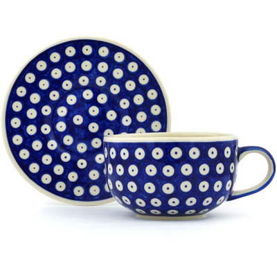 Cup with Saucer in pattern D21