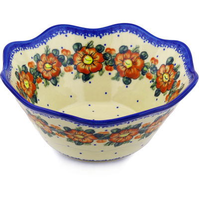 Fluted Bowl in pattern D118