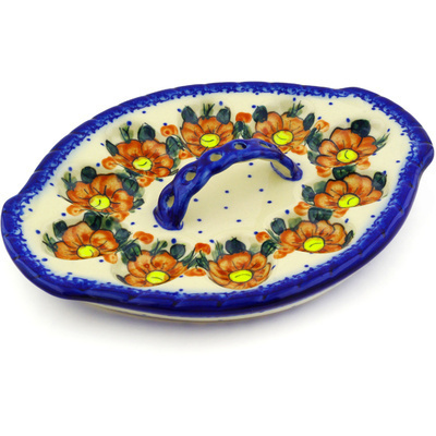 Pattern  in the shape Egg Plate