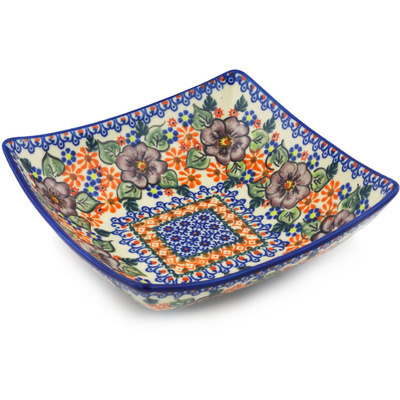 Square Bowl in pattern D132
