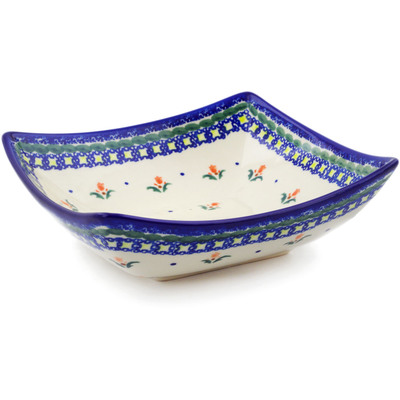 Pattern D7 in the shape Square Bowl