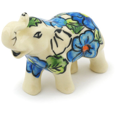 Elephant Figurine in pattern D116