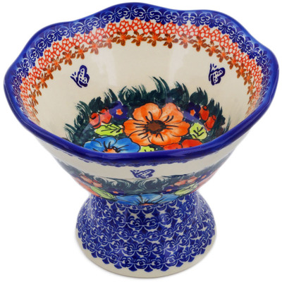Bowl with Pedestal in pattern D86