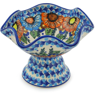 Bowl with Pedestal in pattern D114