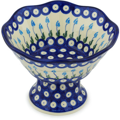Bowl with Pedestal in pattern D107