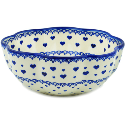 Scalloped Fluted Bowl in pattern D171