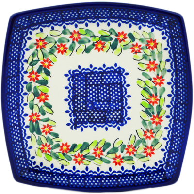 Square Plate in pattern D150