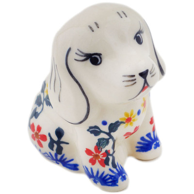 Dog Figurine in pattern D176