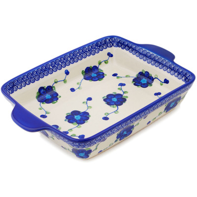 Pattern D264 in the shape Rectangular Baker with Handles