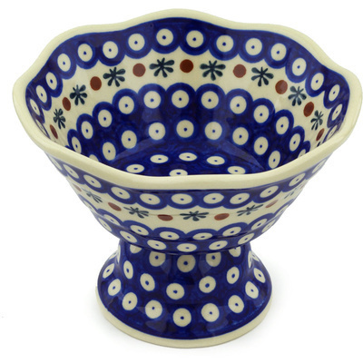 Bowl with Pedestal in pattern D20